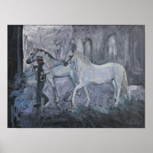 Lipizzaner Pferde Wien Poster