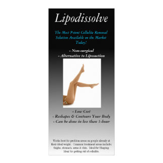 Lipodissolve1, Lipodissolve, das stärkste Cer… Werbekarte