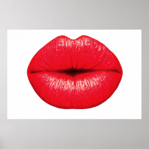 Lippen-327493 Lippen-Lippenstift-Liebe Poster