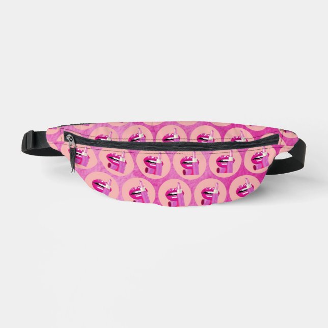Lippen Bauchtasche (Vorderseite)