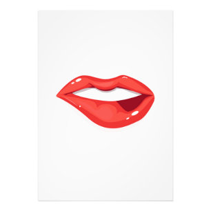Lippen der Frauen Fotodruck