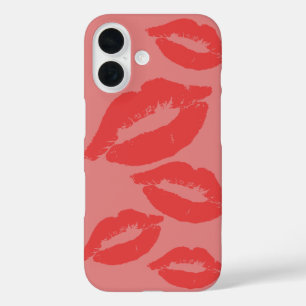 Lippen-Design-Handy-Gehäuse iPhone 16 Hülle