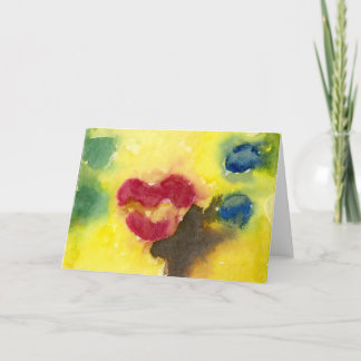 Lippen Feiertagskarte