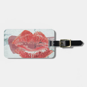 Lippen Gepäckanhänger
