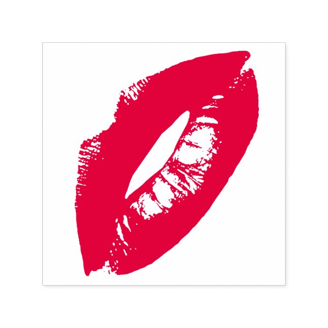 Lippen Kiss Lipstick Permastempel (Design)