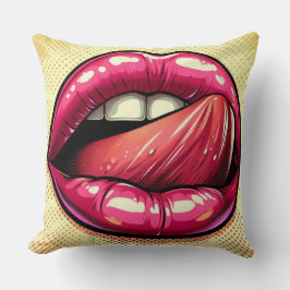 Lippen Kissen