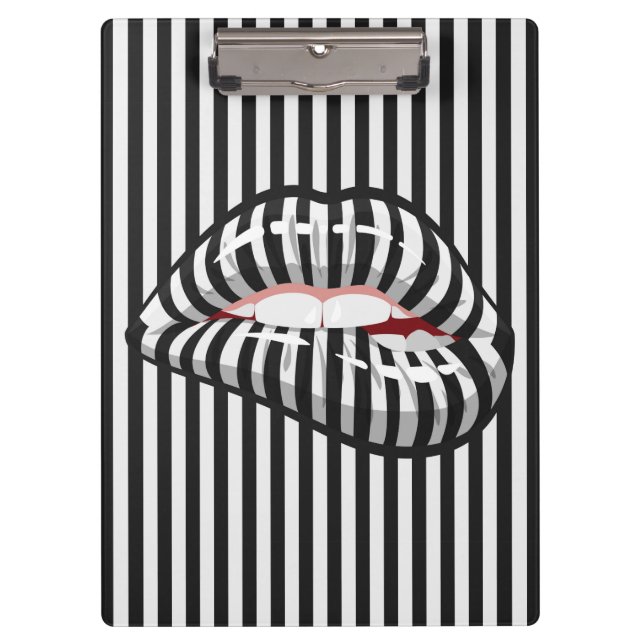 Lippen Klemmbrett (Vorderseite)
