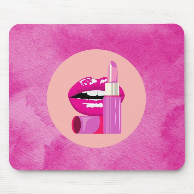 Lippen Mousepad (Vorne)