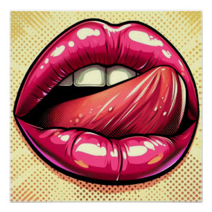 Lippen Poster