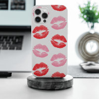 Lippen, rot und rosa, Lippenmuster, Lippenstift, K