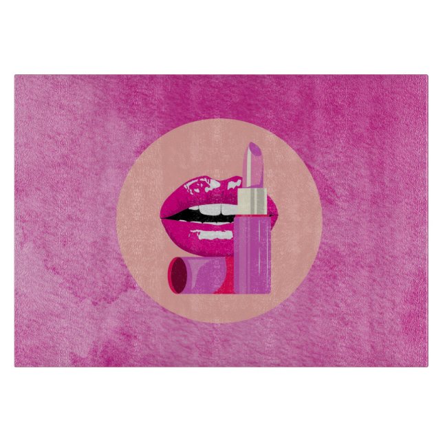 Lippen Schneidebrett (Vorderseite)