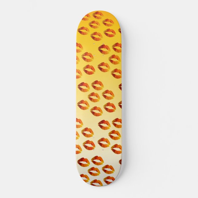 Lippen, Sexy Mouth Skateboard 20,6 cm (Vorderseite)