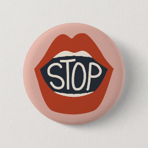Lippen stoppen button