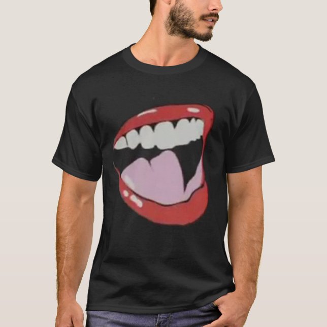 Lippen T-Shirt (Vorderseite)