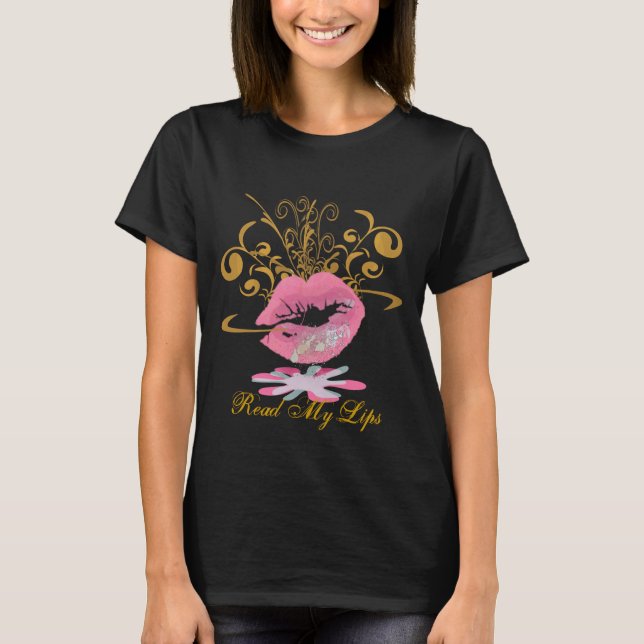 Lippen T-Shirt (Vorderseite)