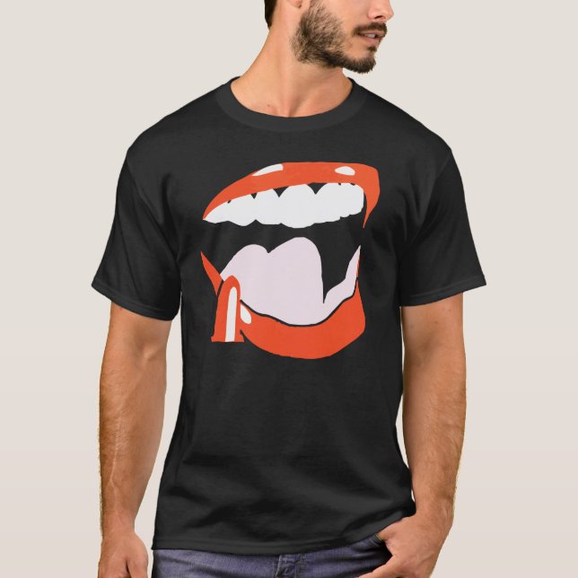 Lippen T-Shirt (Vorderseite)