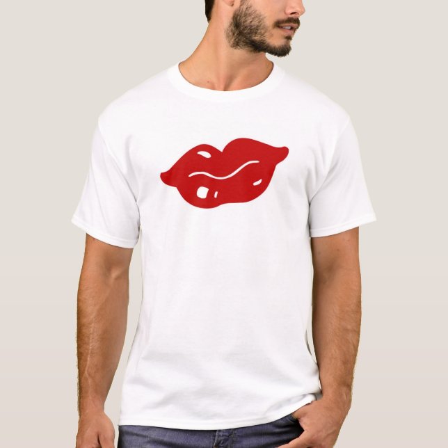 Lippen T-Shirt (Vorderseite)