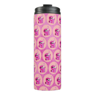Lippen Thermosbecher