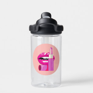 Lippen Trinkflasche