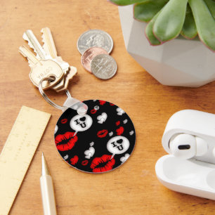 Lippen und Liebe Schlüsselanhänger