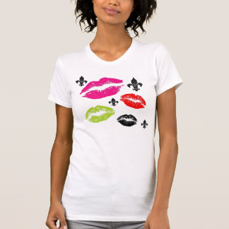 Lippen- und Lilient-stück T-Shirt