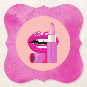 Lippen Untersetzer