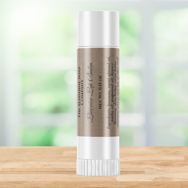 Lippenbalustafel für Kraft-Papier Quadratischer Aufkleber (Von Creator hochgeladen)