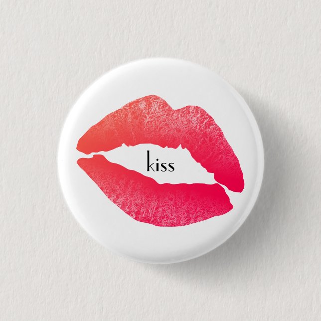 Lippendruck Button (Vorderseite)
