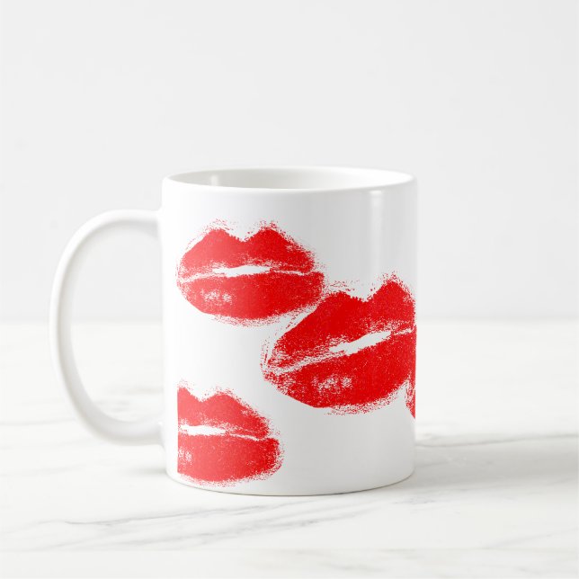 Lippendruck-Schale Tasse (Links)
