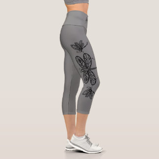 Lippenfliegenlegins capri Leggings