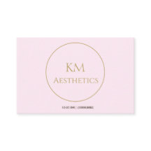 Lippenfüller Aftercare Instruction Business Card