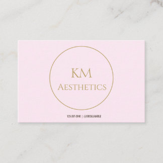 Lippenfüller Aftercare Instruction Business Card Visitenkarte