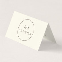 Lippenfüller Aftercare Instruction Business Card
