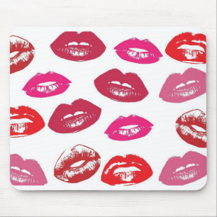 Lippenkuss-Mausunterlage Mousepad