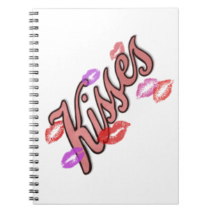 Lippenküsse notizblock