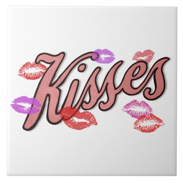 Lippenküssen  fliese (Vorderseite)