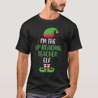 Lippenlese-Lehrer Elf Weihnachten Familie passend T-Shirt