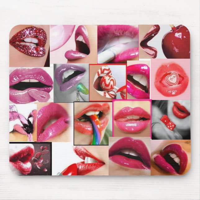 LippenMousepad Mousepad (Vorne)
