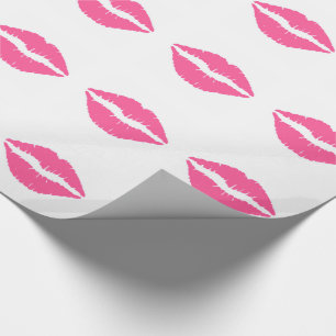 LippenPackpapier Geschenkpapier