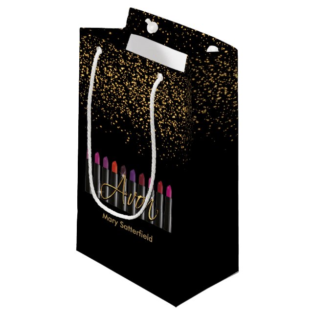 Lippenstift - Avon Kleine Geschenktüte (Vorderseite Schrägansicht)