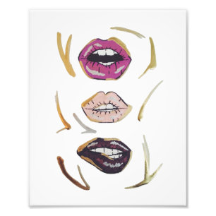 Lippenstift-Druck Fotodruck