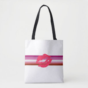 Lippenstift-Lesben-Stolzflagge