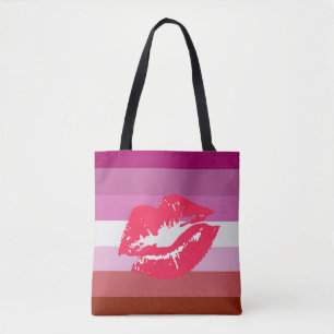 Lippenstift Lesbische Pride-Flagge
