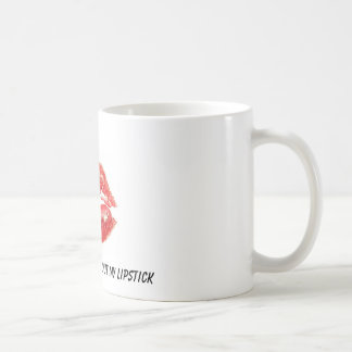 Lippenstift-Tasse Tasse