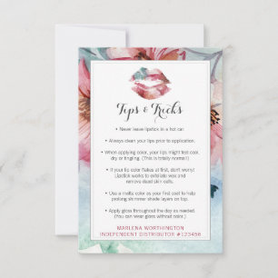 Lippenstift-Vertrieb Tipps & Tricks Wasserfarben-K