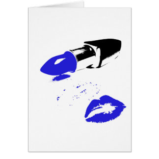 Lippenstiftkuß