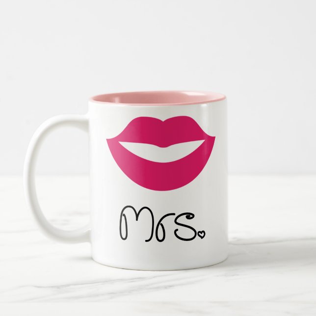 LippenTasse Zweifarbige Tasse (Links)