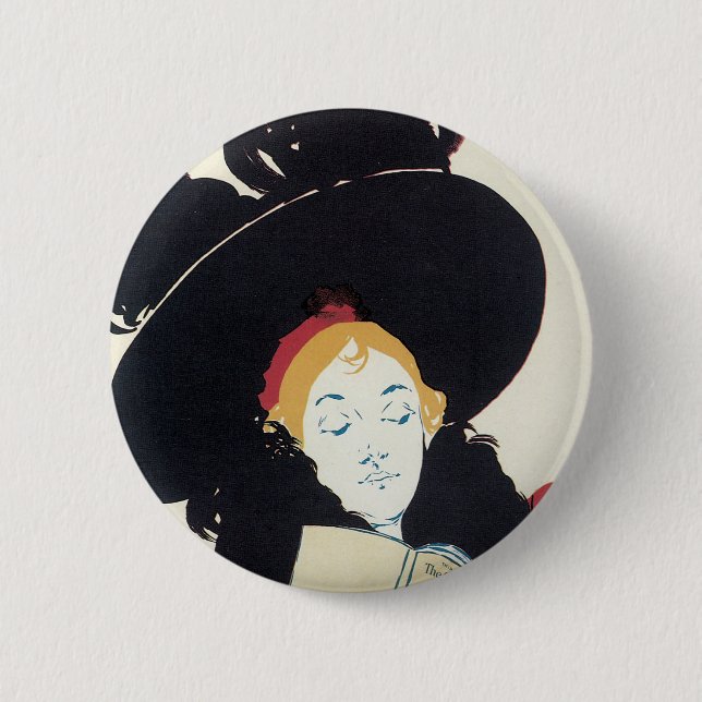 Lippincott's Februar Button (Vorderseite)