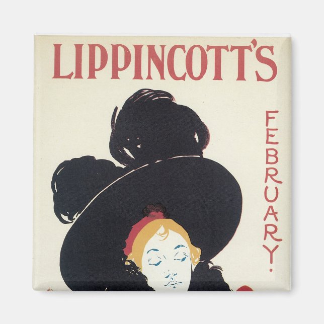 Lippincotts Februar Magnet (Vorne)