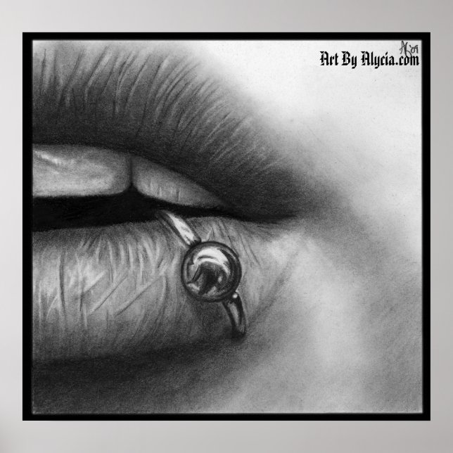 LipPLip Pierced Poster (Vorne)